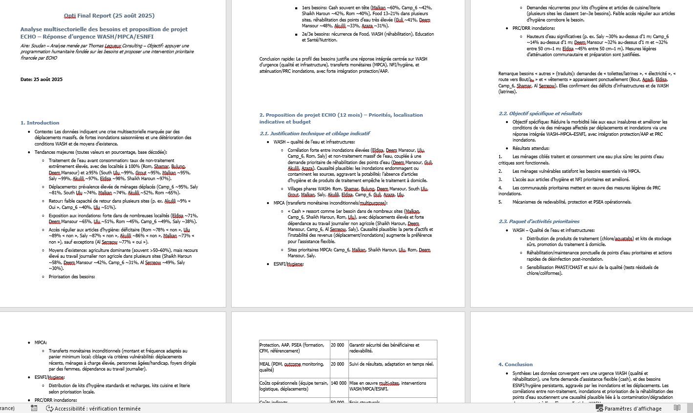 Final narrative report illustration
